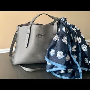 Coach Purse with Scarf